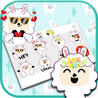 Super Llama Emoji Stickers