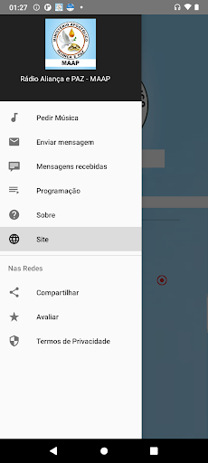 Rádio Aliança e Paz Screen 2