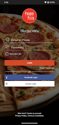 Pepper Pizza Screen 2