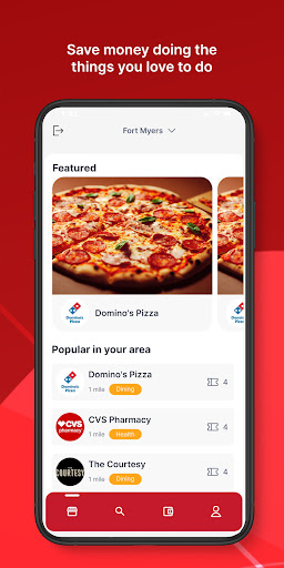 Android application Deals Around Town screenshort
