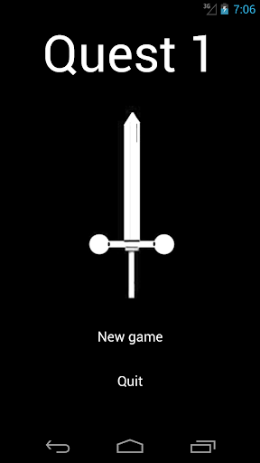 Android application Text Quest 1 screenshort