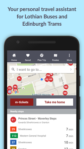 Transport for Edinburgh Screenshot 1 - AppWisp.com