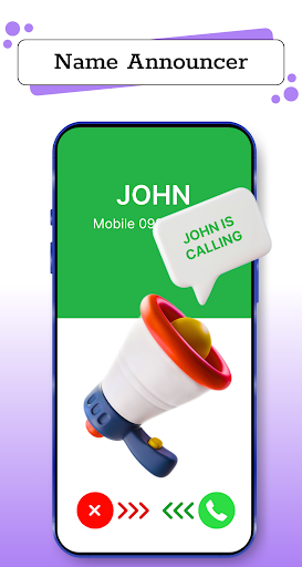 Android application Caller Name and ID Speaker screenshort