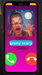 Granny scary Fake Call.