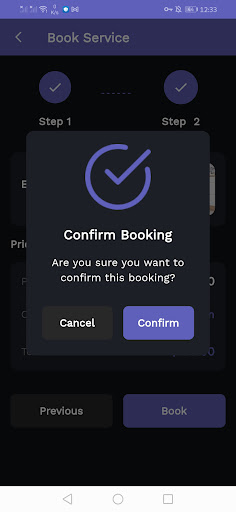 Phyxr Home Service Screen 2