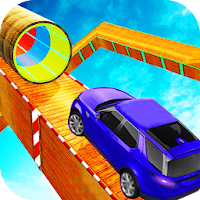 impossible stunt offroad car track type racer game
