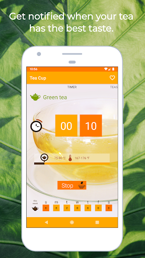 Tea Cup - Timer Screen 2