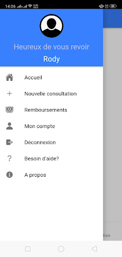 Android application PIMcare screenshort