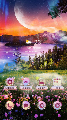 Android application Ethereal Landscape - Wallpaper screenshort