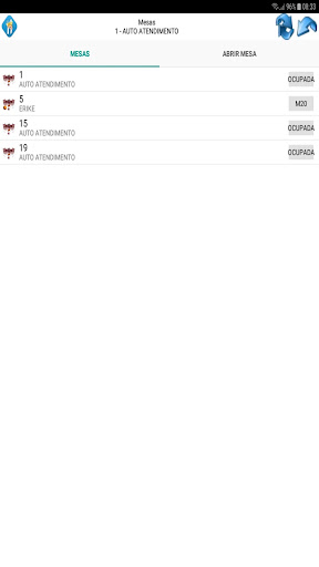 Atendimento Mobile Garçom Screen 3
