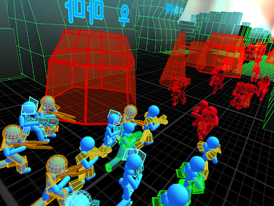 Stickman Simulator: Neon Tank Warriors apkpoly screenshots 15