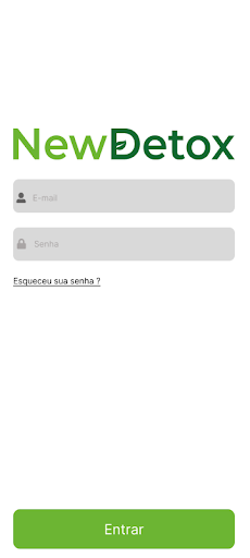 Android application New Detox screenshort