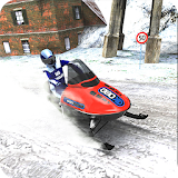 Snowmobile : Snow Mountain Sled Crash Racing icon
