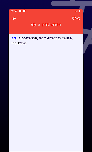 Dictionnaire Francais Anglais Screen 3