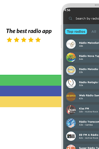 Android application Radio Brazil: FM online screenshort