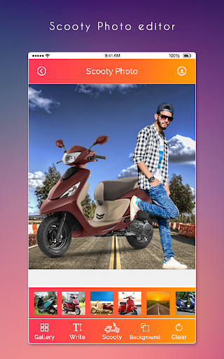 Scooty Photo Editor for Pictures