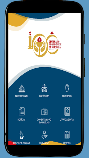 Android application Arquidiocese de Sorocaba screenshort