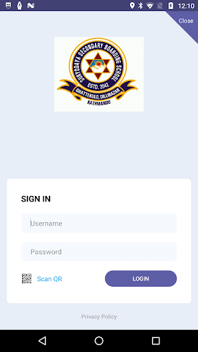 Android application Suryodaya Secondary Boarding S screenshort