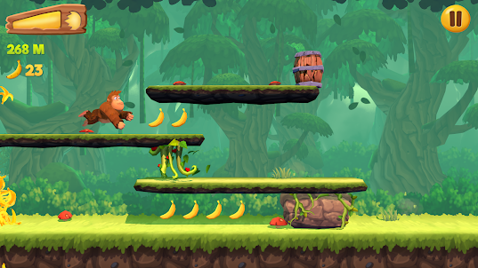 Banana Kong 2: juego de correr