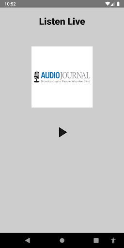 Audio Journal App Screen 2