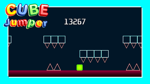 Android application Cube Jumper screenshort