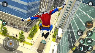 Flying Rope Man Hero Fight - Screenshot 1