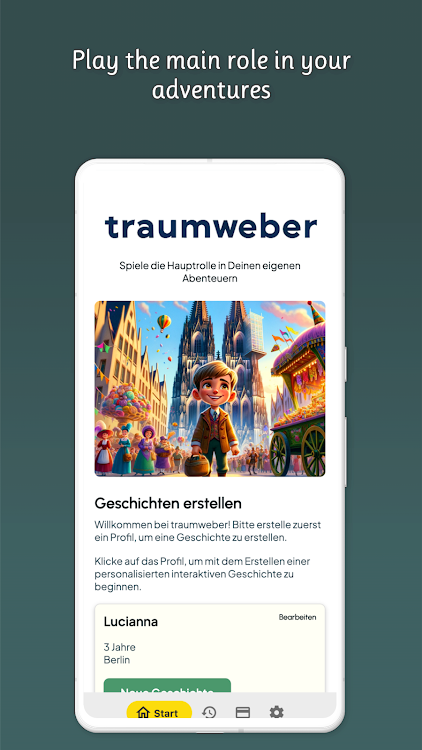 traumweber - bed time stories - 1.3.2 - (Android)
