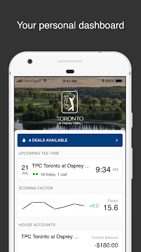 Android application TPC Toronto screenshort