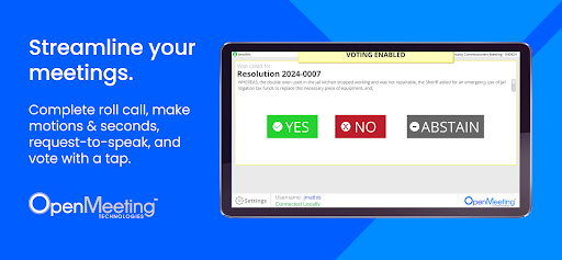OpenMeeting Member App Screen 3