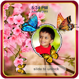 Butterfly Photo Frames Lock icon