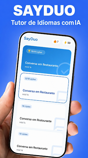 SayDuo: Aprenda Idiomas IA screenshot 1