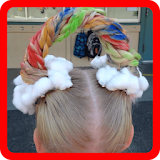 crazy hair day ideas icon