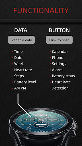 Android application Rome Time For Wear OS screenshort