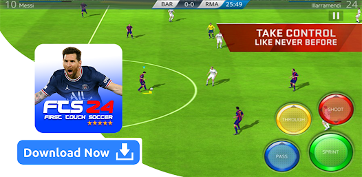 Screenshot 1 Fts 2024 Football android