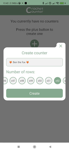 CrochetCounter Screen 3