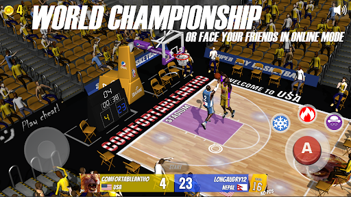 Toy Basketball 1.37 APK-MOD(Unlimited Money Download) screenshots 1