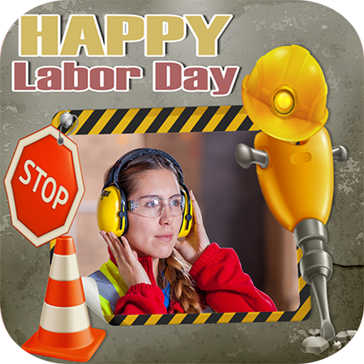 Labor Day Frame  Icon