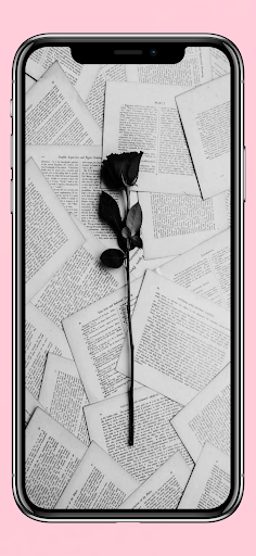 Android application White wallpaper screenshort
