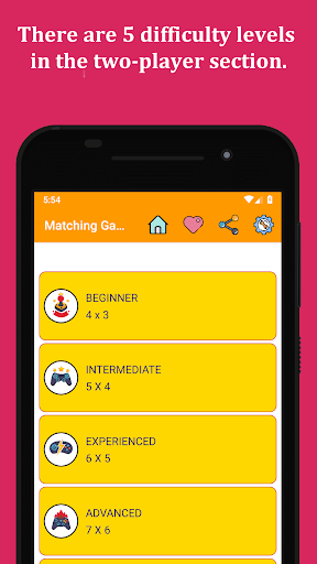 Matching Games Screen 3