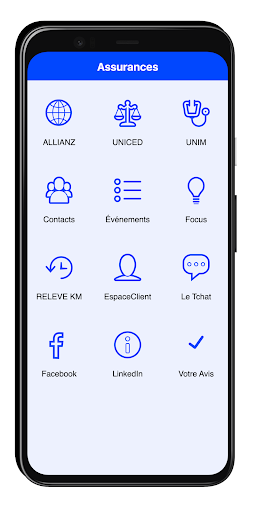 Android application Assurances App screenshort