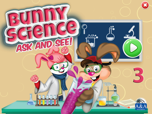 Android application Bunny Science 3 screenshort