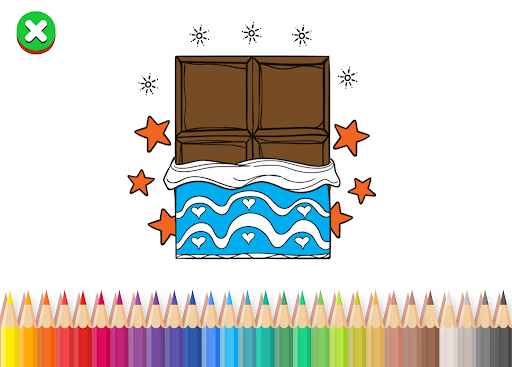 Fast Food Book for Painting