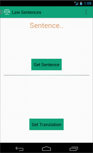 Law Sentences Screen 2