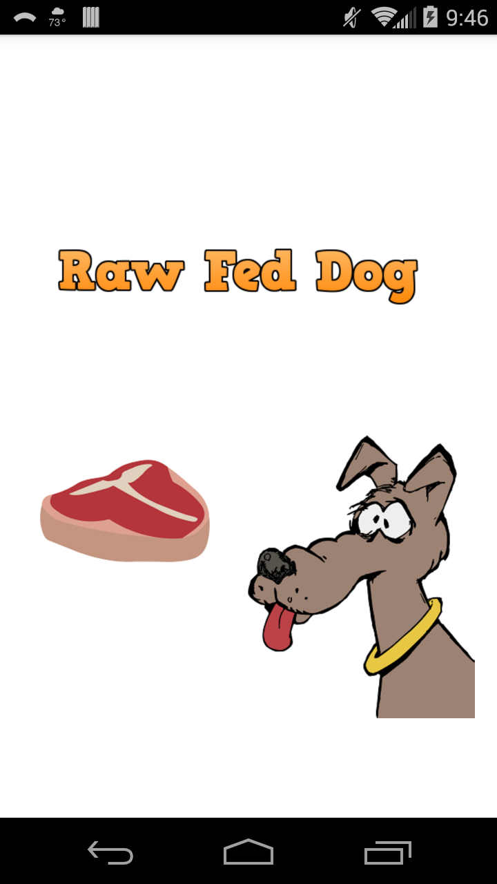 Android application Raw Fed Dog screenshort
