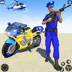 Cover Image of Download Police Moto Bike Shooting Game 1.0 APK