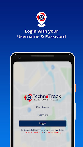 Android application TechnoTrack screenshort
