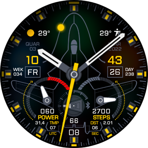 AIR ONE GRAPH Watch Face logo