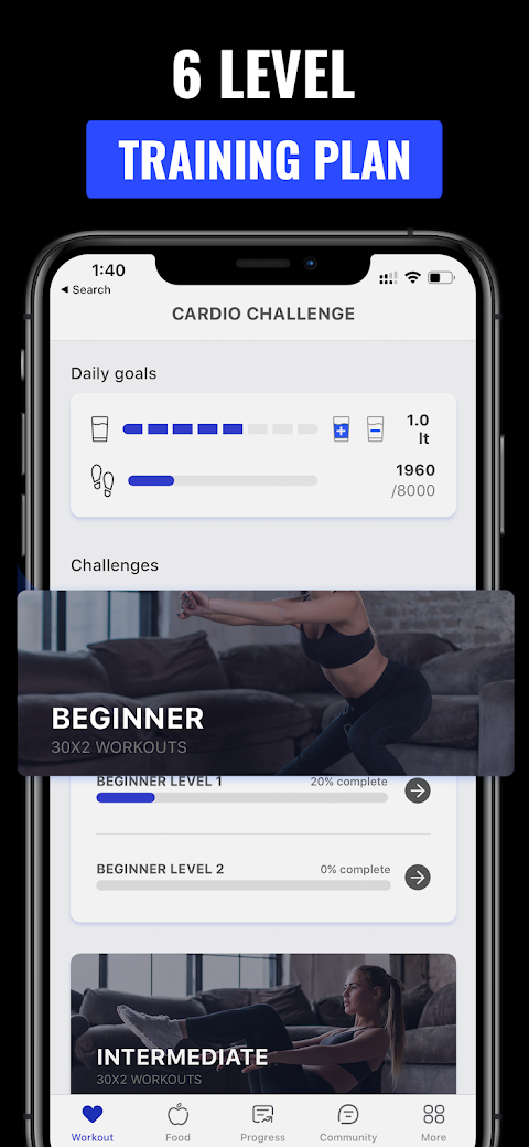 30 Day Cardio Workout Challengのおすすめ画像2