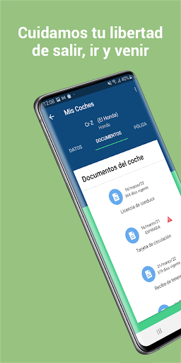 Android application Custodian Coach screenshort