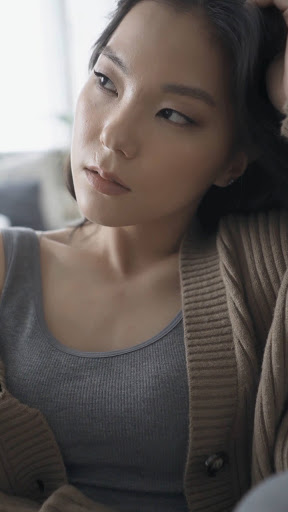 Android application asian beautiful girl wallpaper screenshort